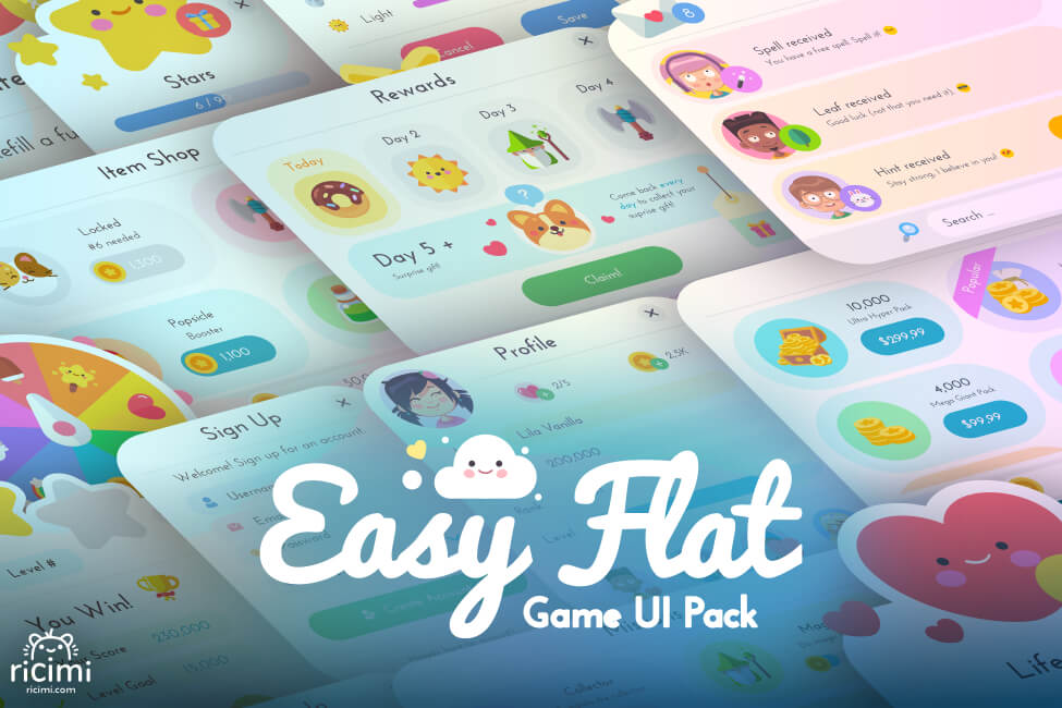 Easy Flat GUI Pack
