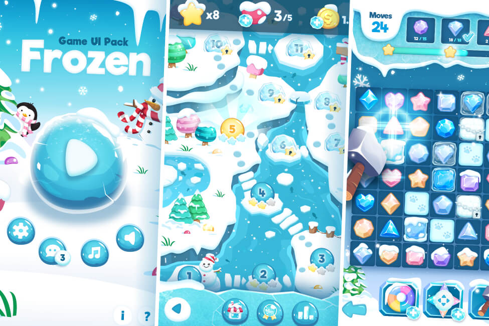 Frozen GUI Pack